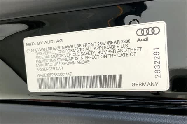 new 2025 Audi A6 car, priced at $66,490