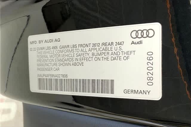 used 2022 Audi S5 car, priced at $47,998