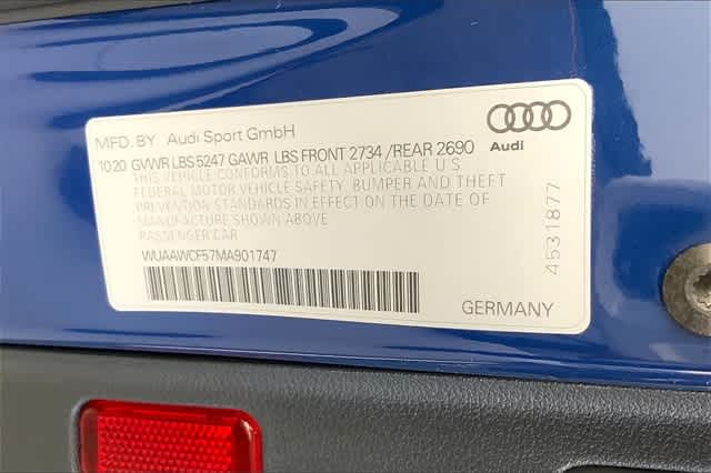 used 2021 Audi RS 5 Sportback car, priced at $66,597