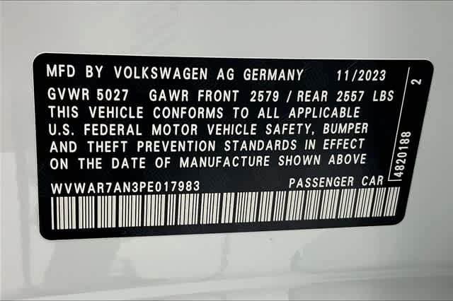 new 2023 Volkswagen Arteon car, priced at $49,635