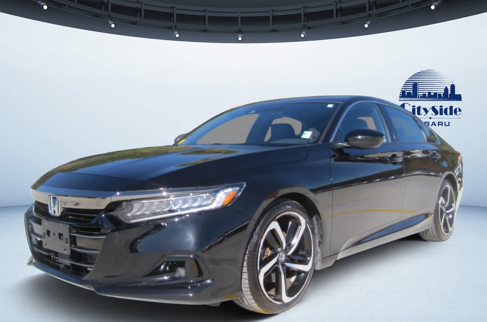 used 2021 Honda Accord car, priced at $23,581