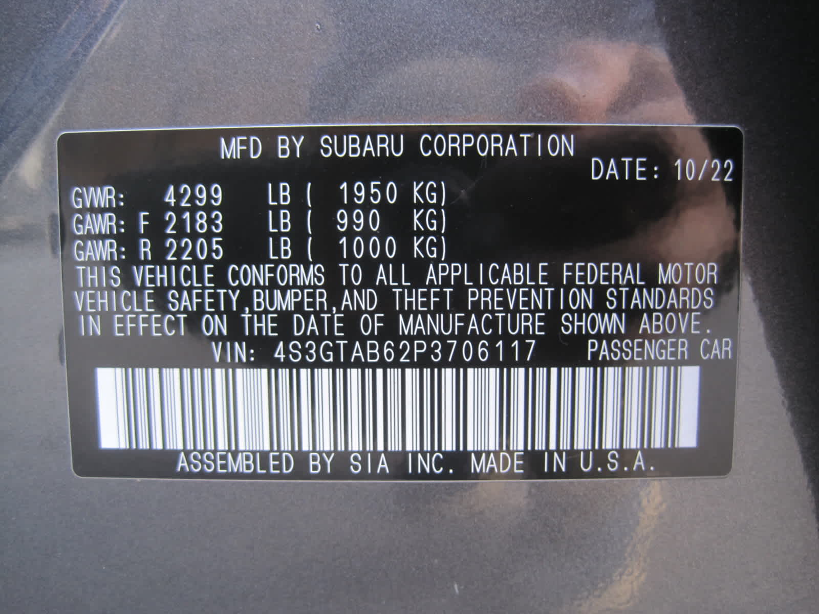 used 2023 Subaru Impreza car, priced at $21,564