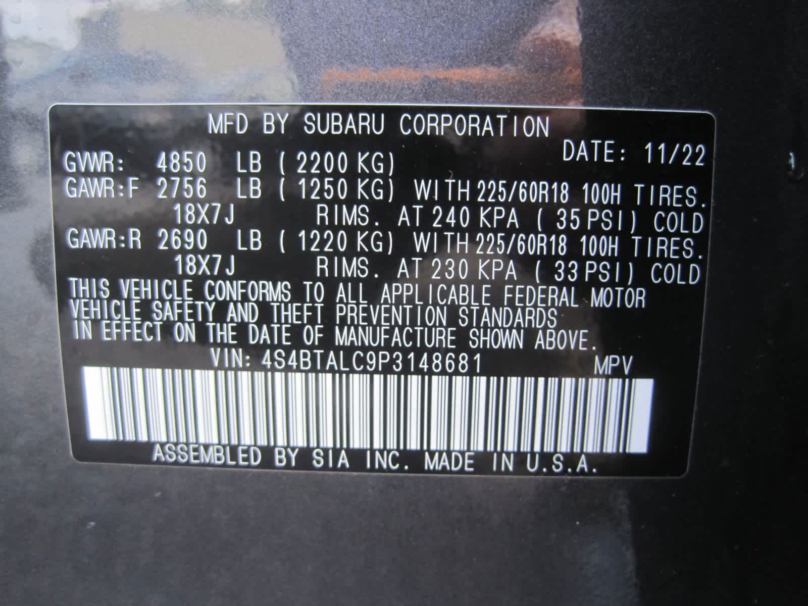 used 2023 Subaru Outback car, priced at $30,686
