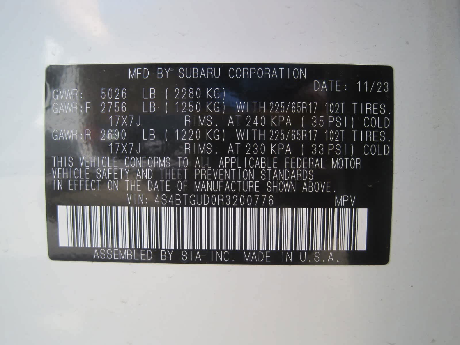 used 2024 Subaru Outback car, priced at $36,826