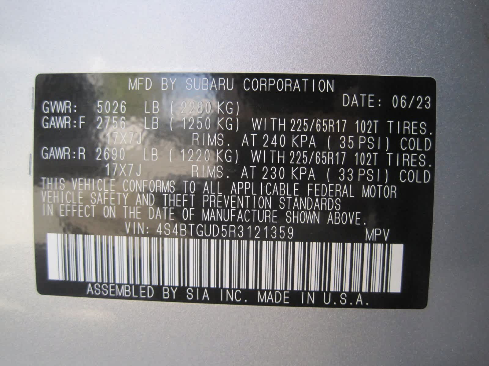 used 2024 Subaru Outback car, priced at $34,814