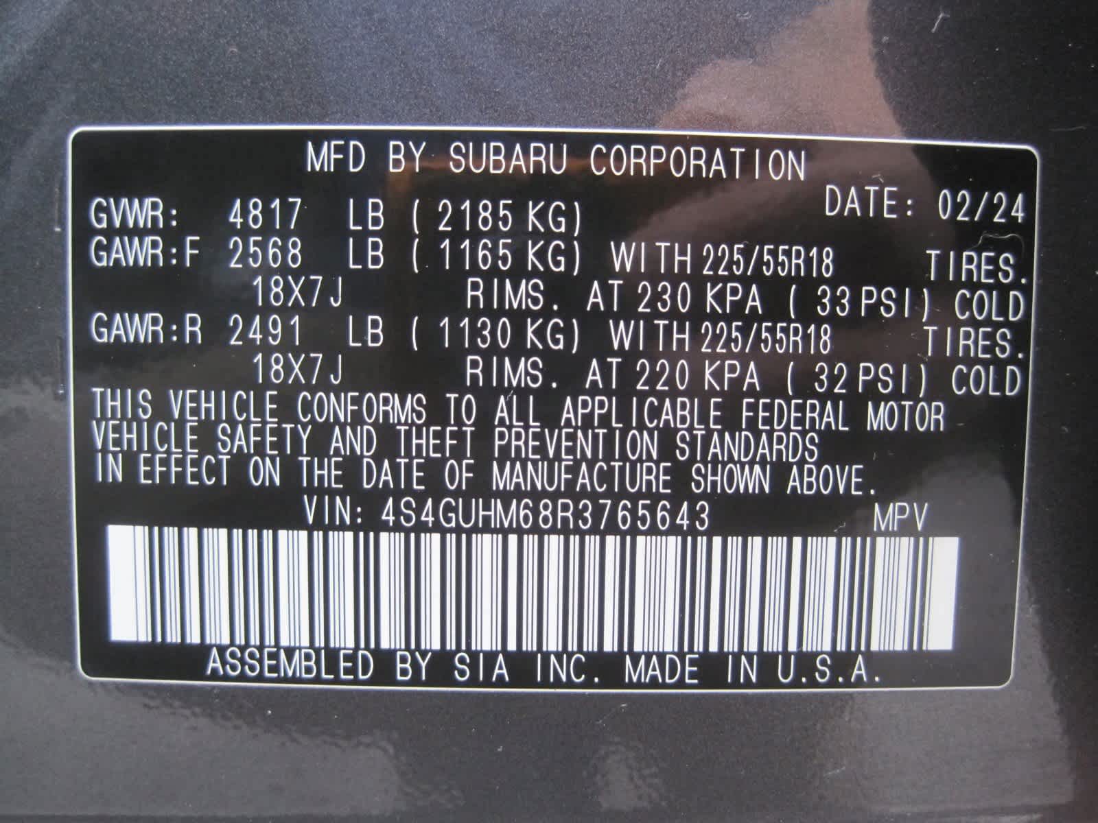 used 2024 Subaru Crosstrek car, priced at $31,841