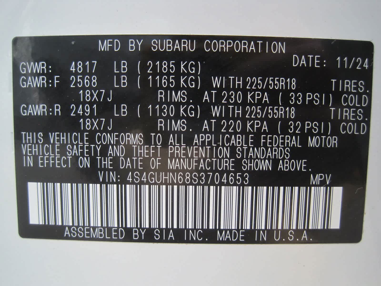 used 2025 Subaru Crosstrek car, priced at $33,838