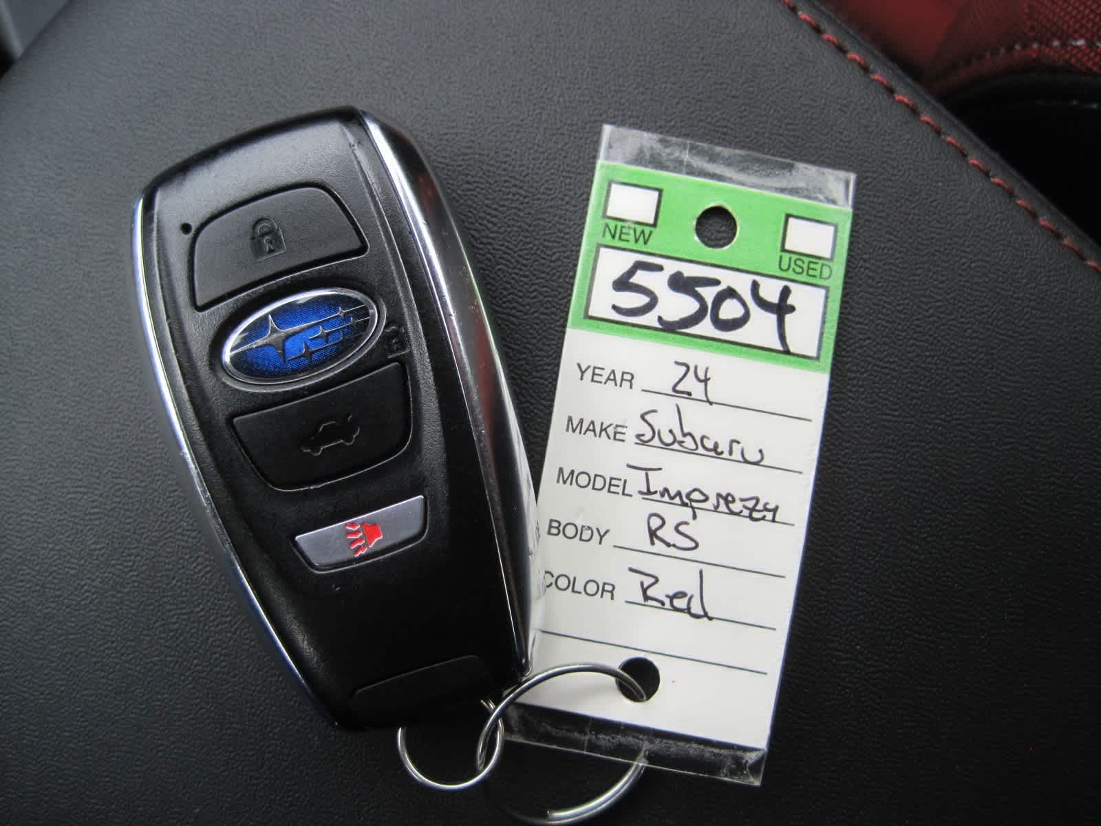 used 2024 Subaru Impreza car, priced at $27,144
