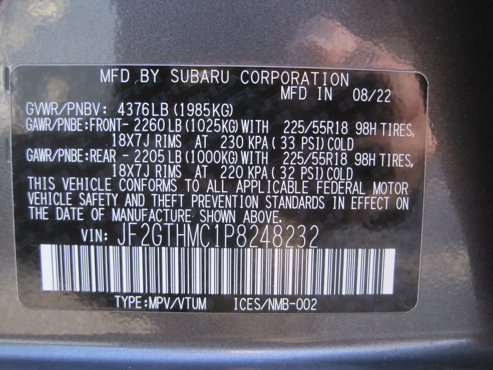used 2023 Subaru Crosstrek car, priced at $27,513
