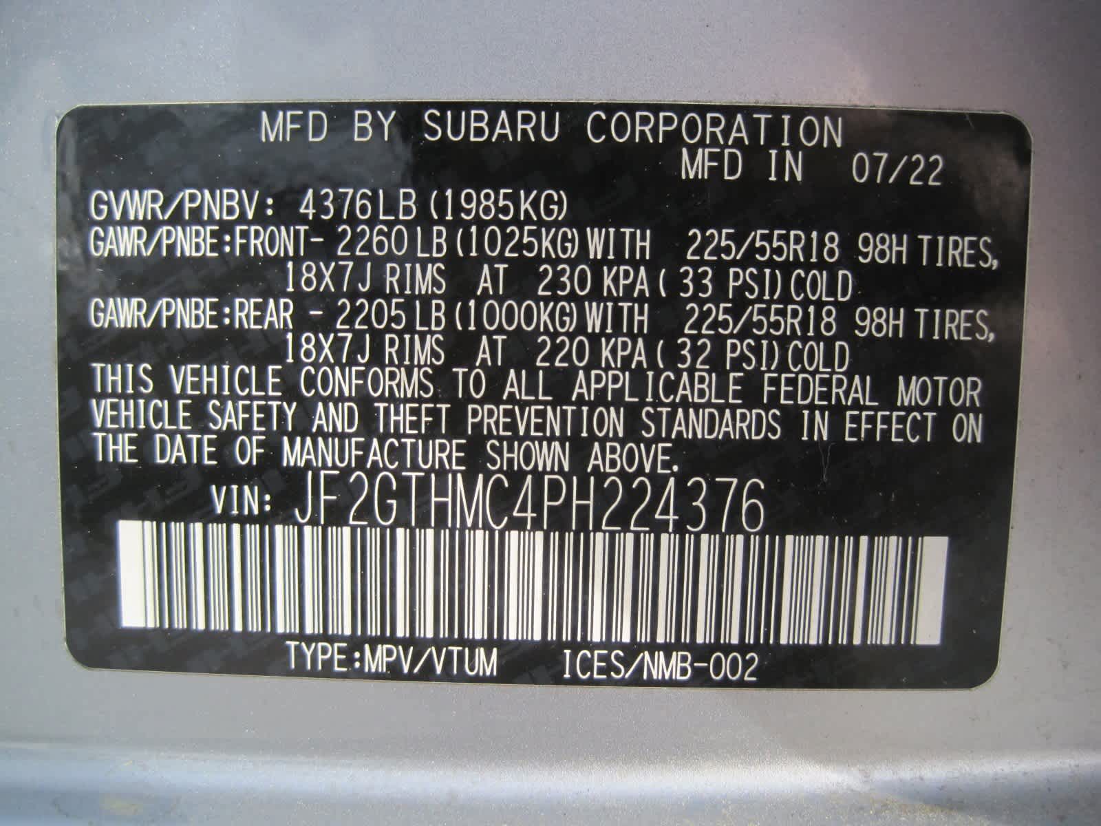 used 2023 Subaru Crosstrek car, priced at $29,111