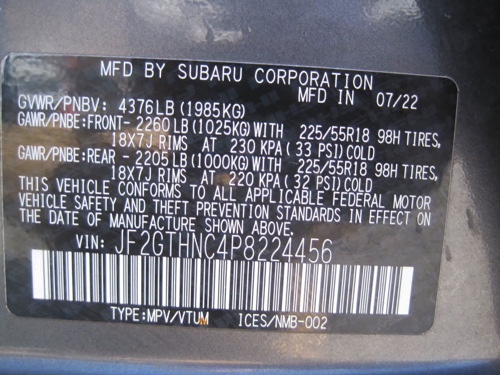 used 2023 Subaru Crosstrek car, priced at $29,356