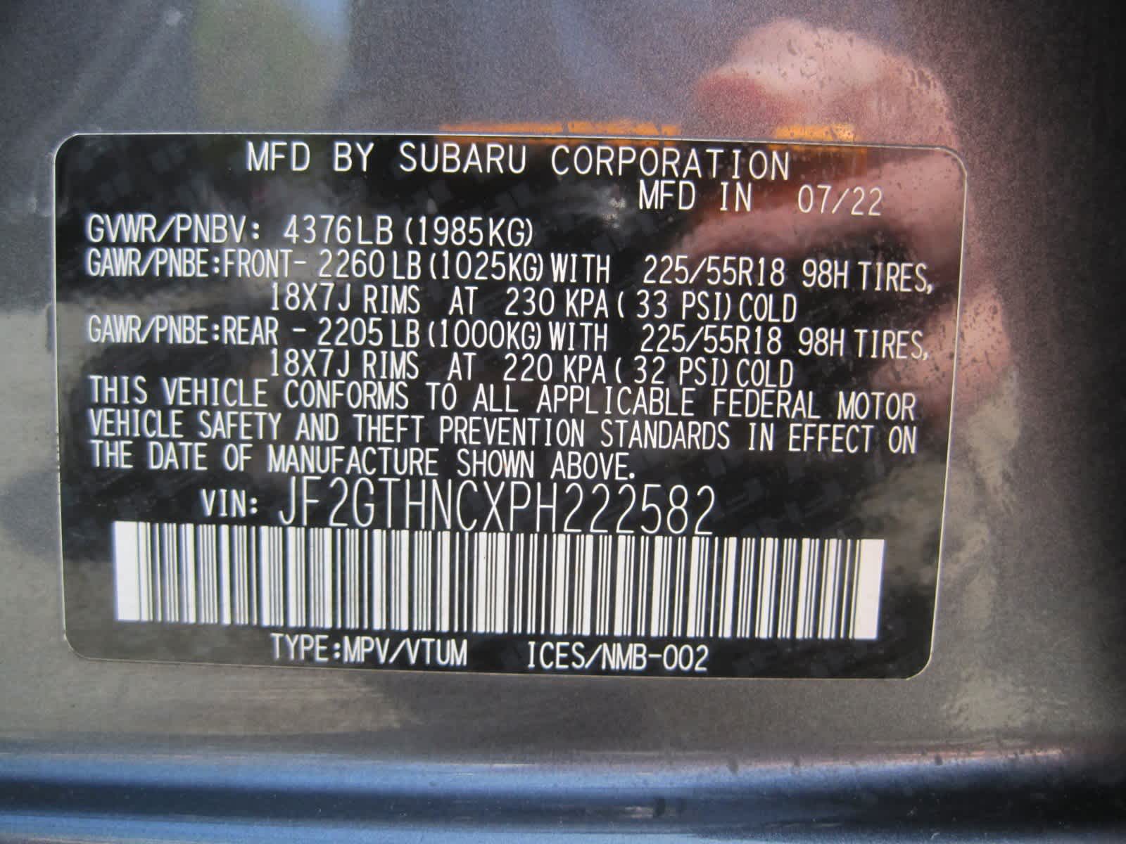 used 2023 Subaru Crosstrek car, priced at $27,831