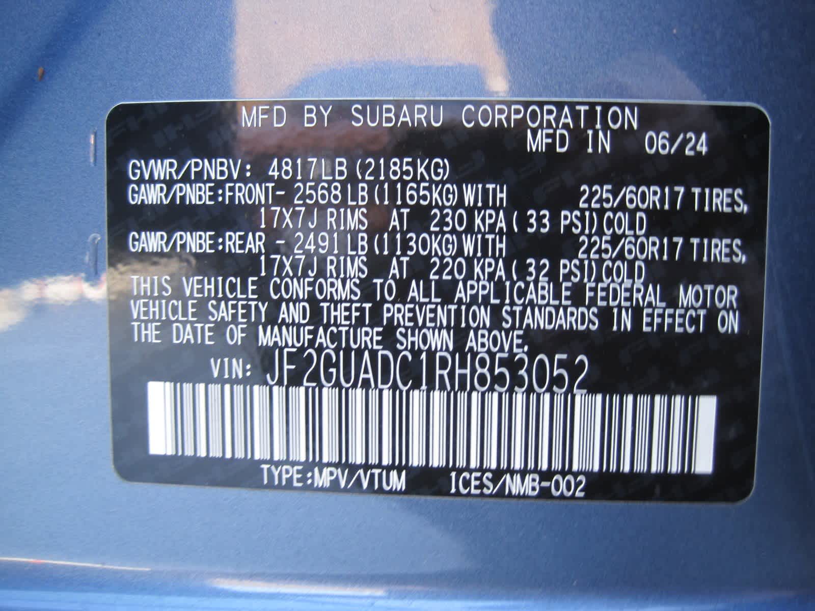 used 2024 Subaru Crosstrek car, priced at $29,245