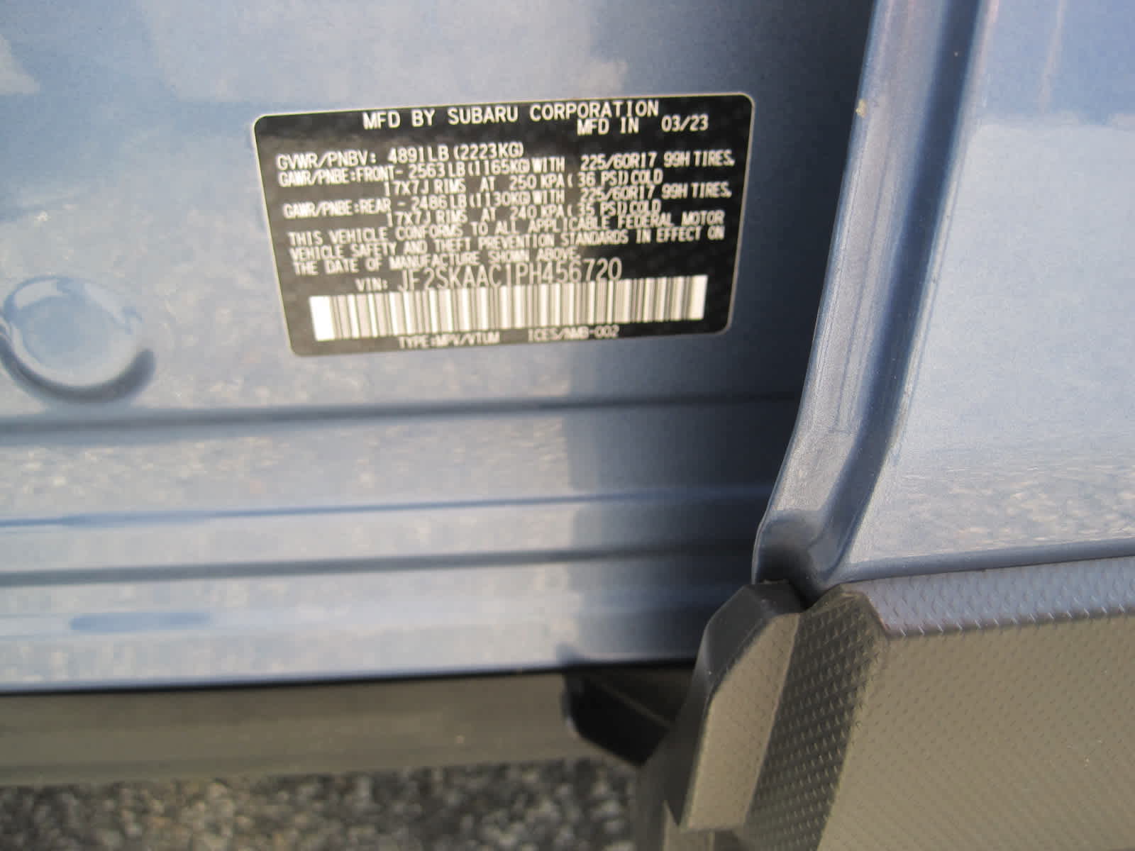 used 2023 Subaru Forester car, priced at $24,511