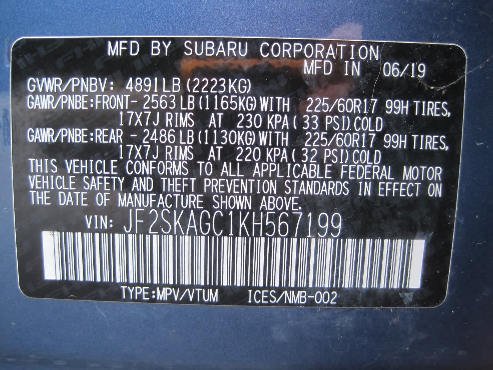 used 2019 Subaru Forester car, priced at $21,770