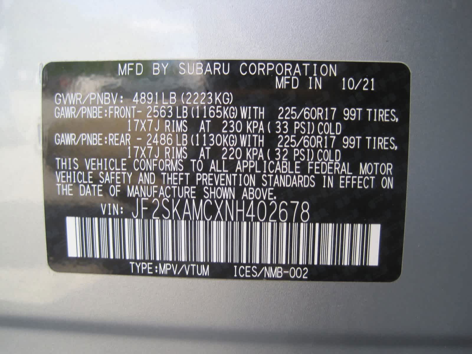 used 2022 Subaru Forester car, priced at $29,158