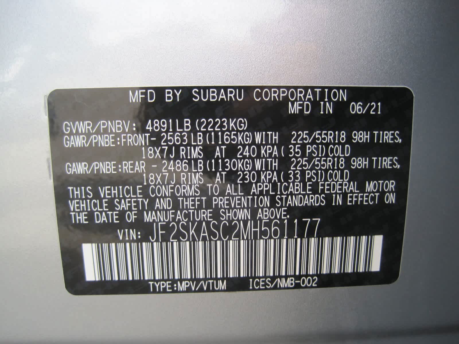 used 2021 Subaru Forester car, priced at $27,489