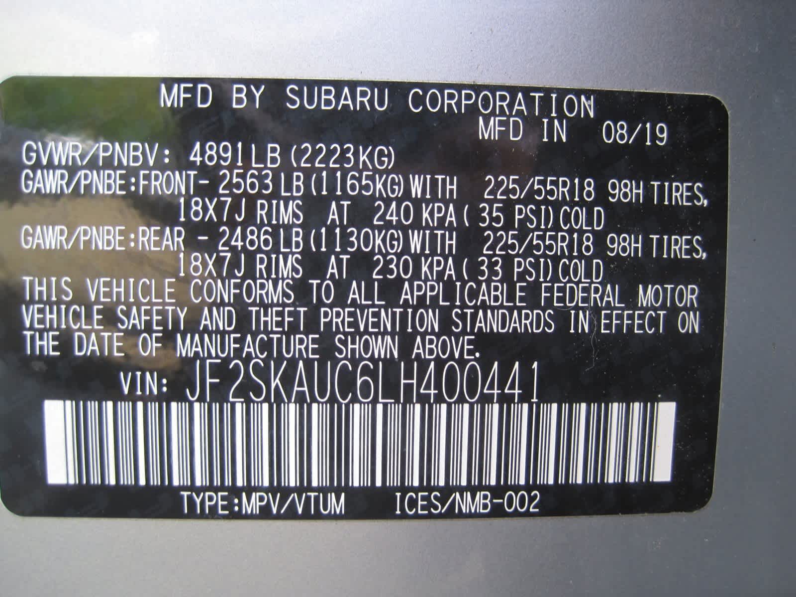 used 2020 Subaru Forester car, priced at $23,481