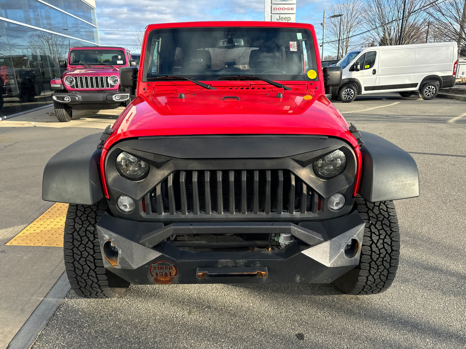 used 2018 Jeep Wrangler Unlimited car, priced at $23,700