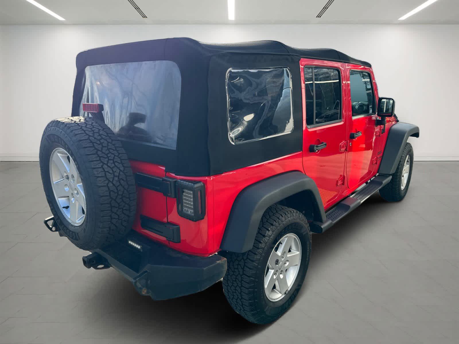 used 2018 Jeep Wrangler Unlimited car, priced at $23,700