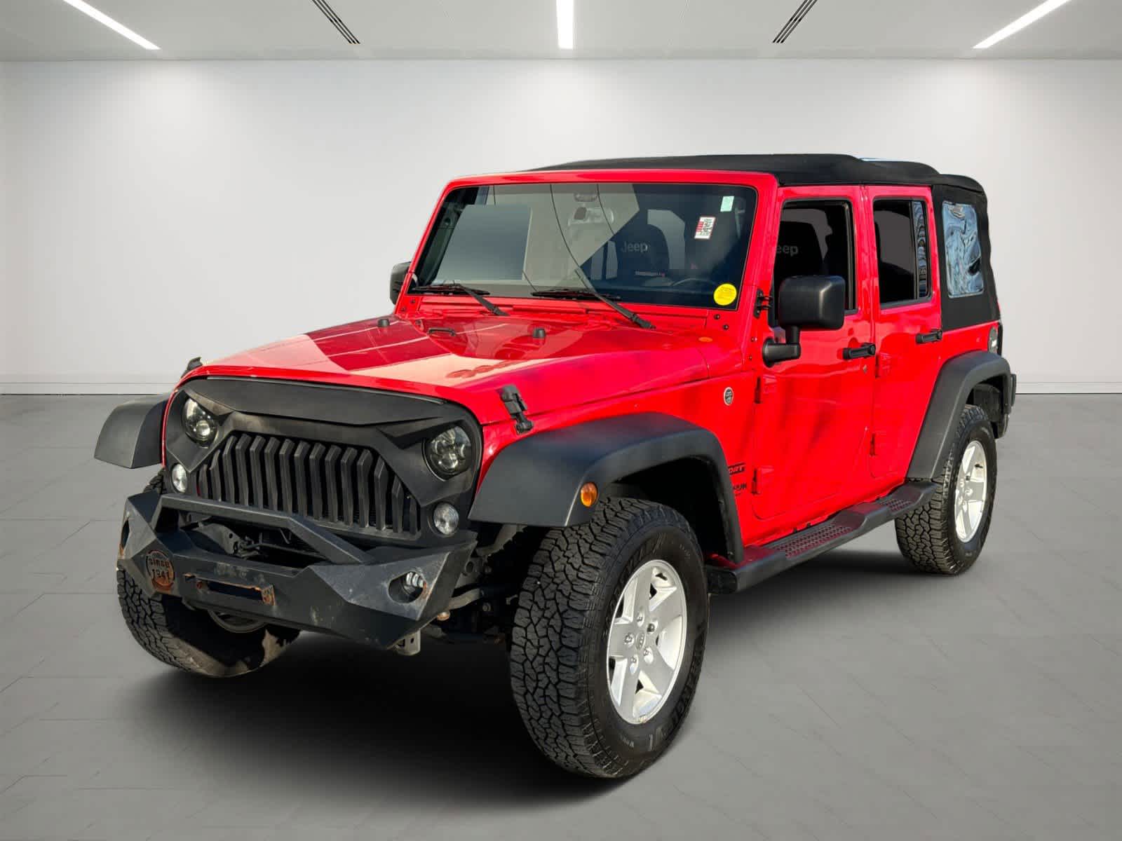 used 2018 Jeep Wrangler Unlimited car, priced at $23,700