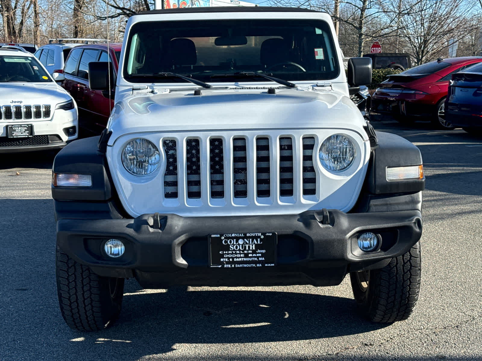 used 2018 Jeep Wrangler car, priced at $21,900