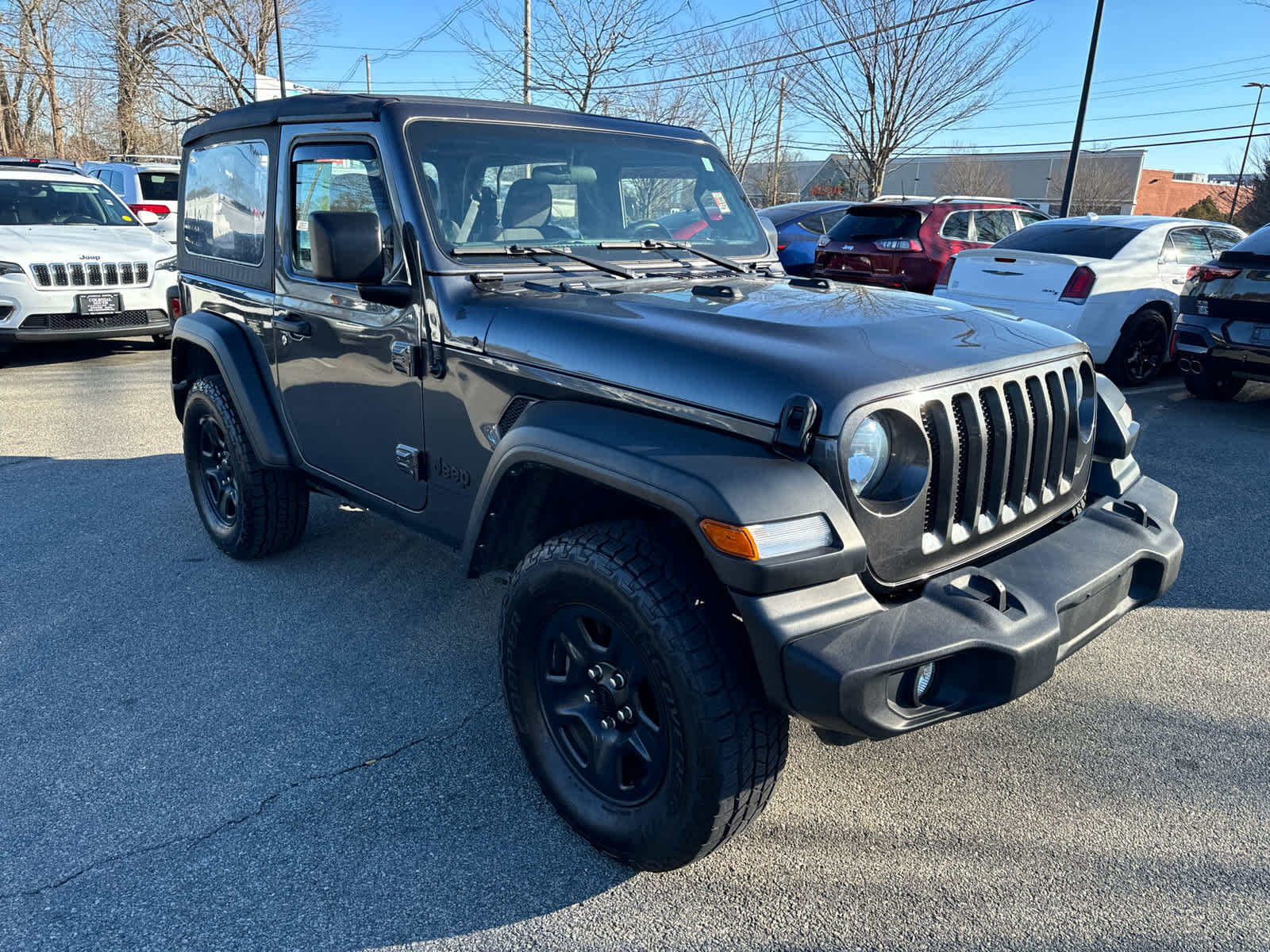 used 2022 Jeep Wrangler car, priced at $25,846