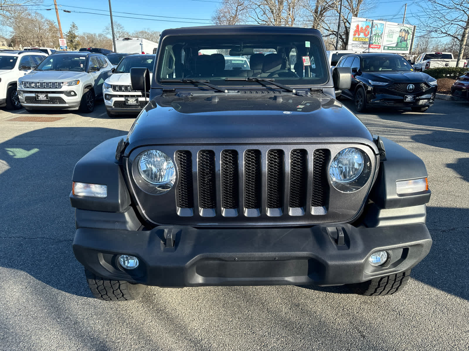 used 2022 Jeep Wrangler car, priced at $25,846