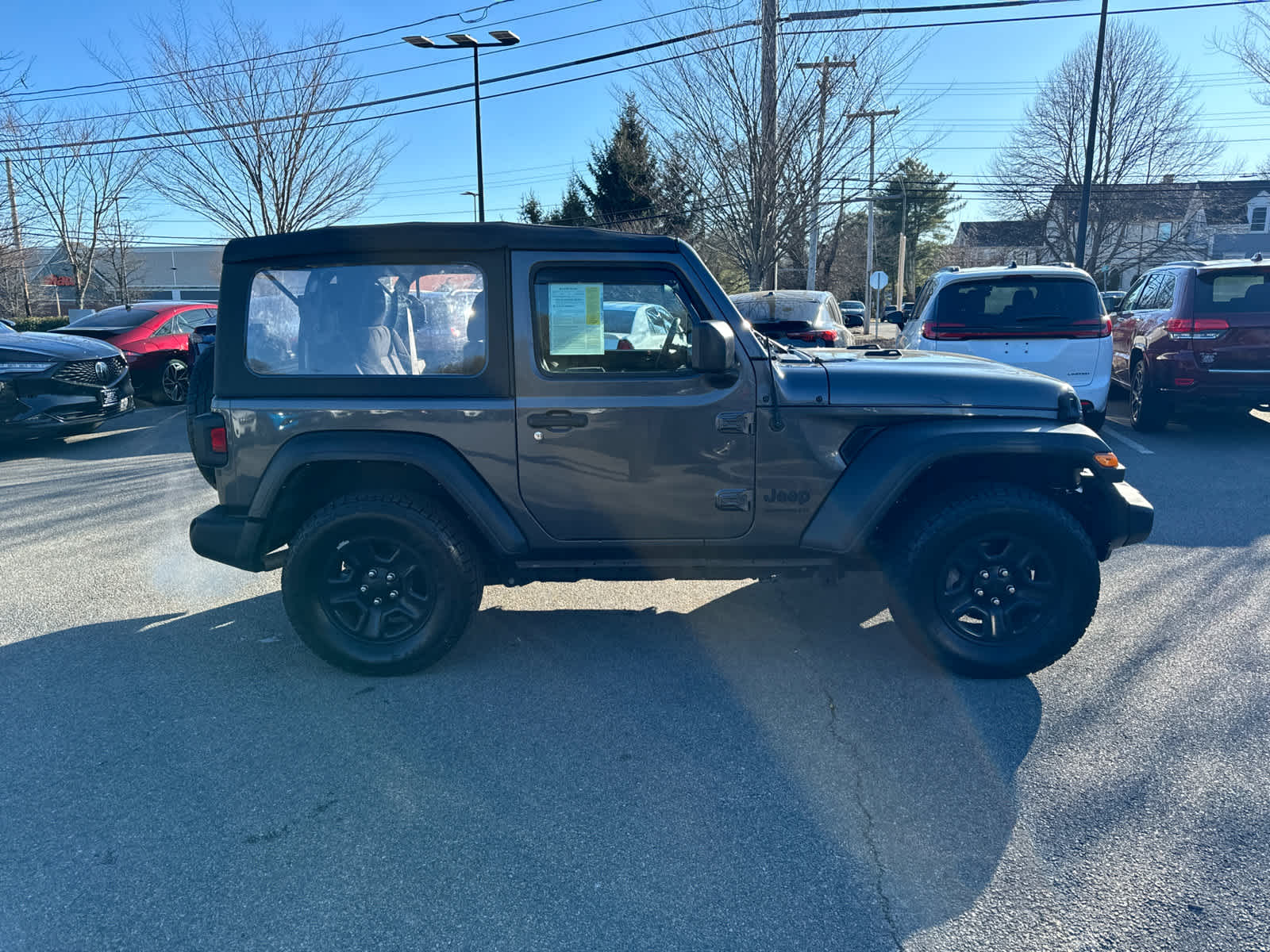 used 2022 Jeep Wrangler car, priced at $25,846