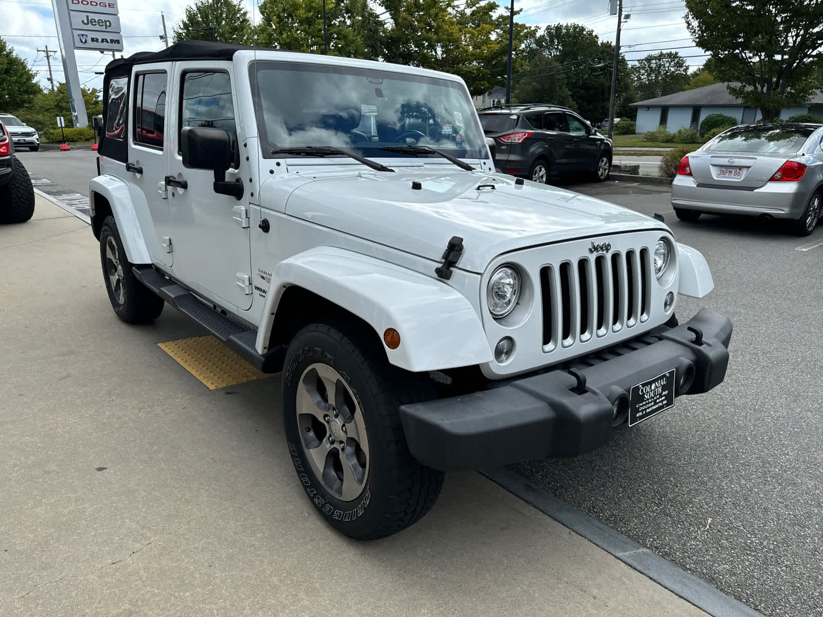 used 2017 Jeep Wrangler Unlimited car, priced at $26,400