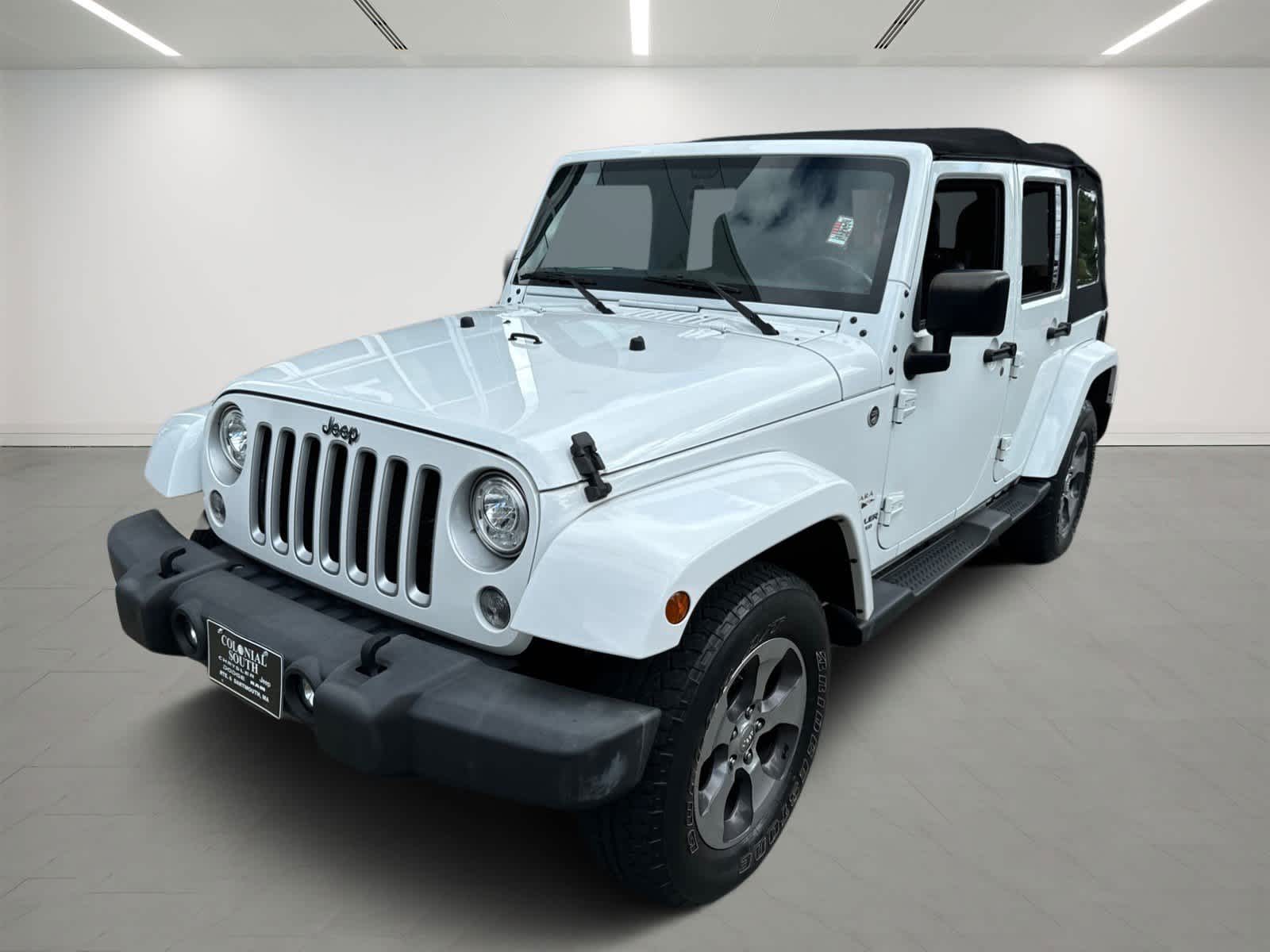 used 2017 Jeep Wrangler Unlimited car, priced at $26,400