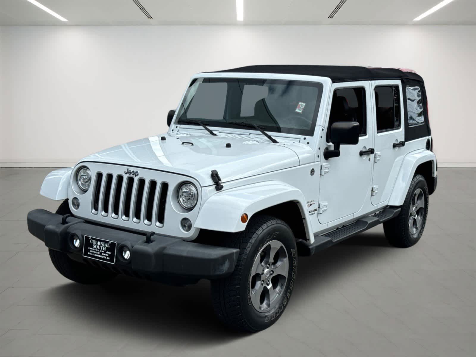 used 2017 Jeep Wrangler Unlimited car, priced at $26,400