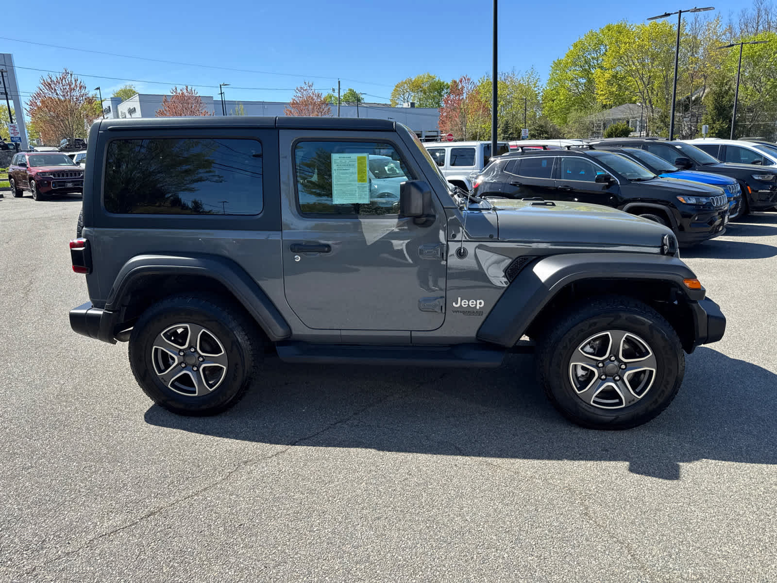 used 2021 Jeep Wrangler car, priced at $27,982
