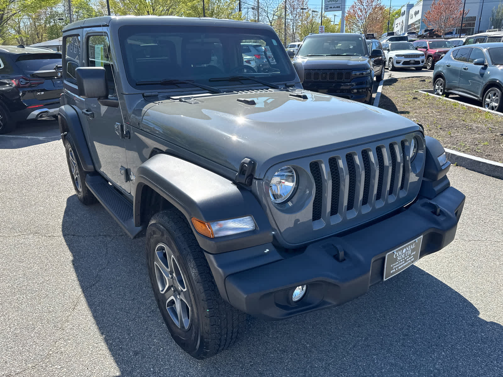 used 2021 Jeep Wrangler car, priced at $27,982