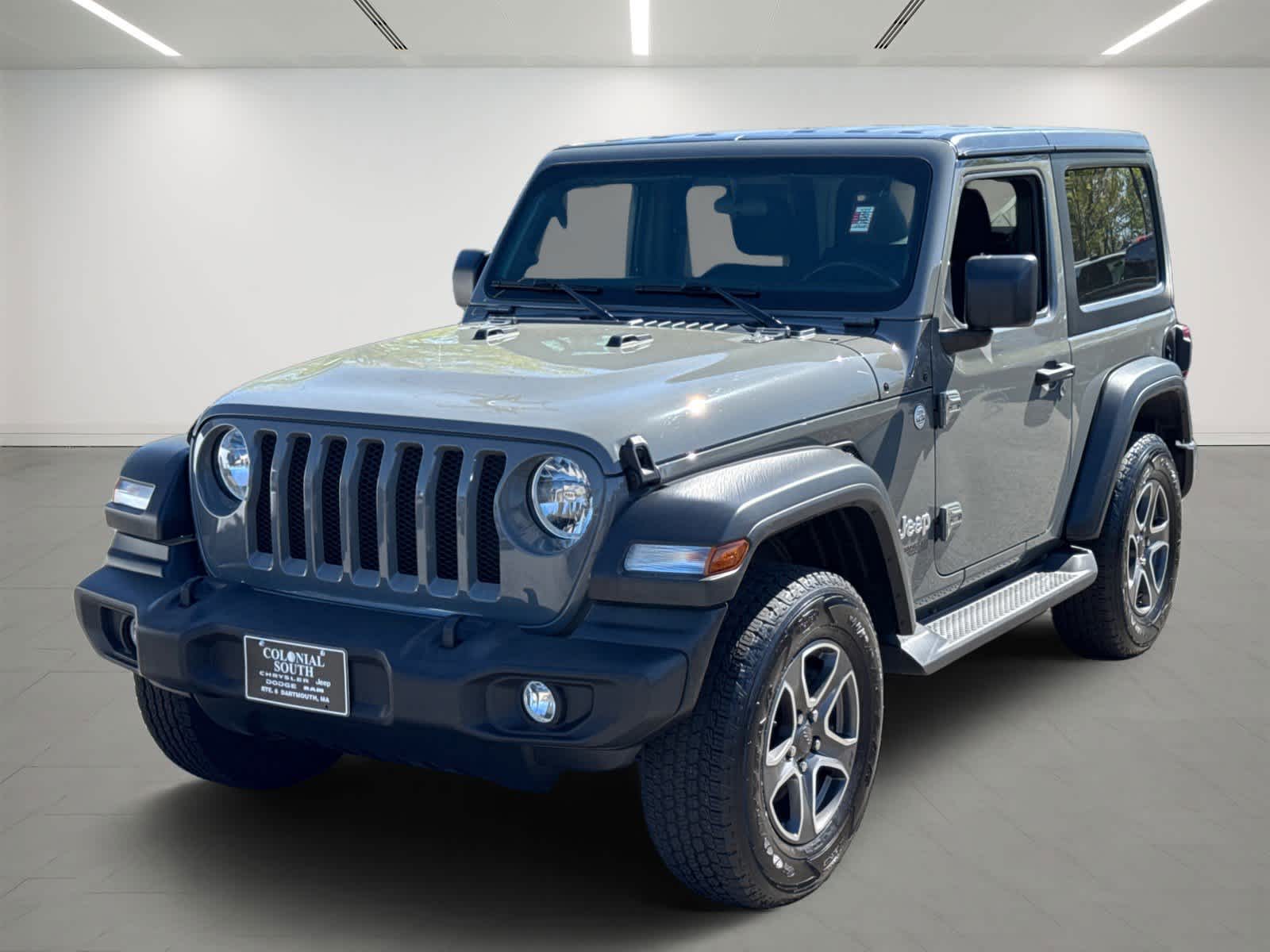used 2021 Jeep Wrangler car, priced at $27,982