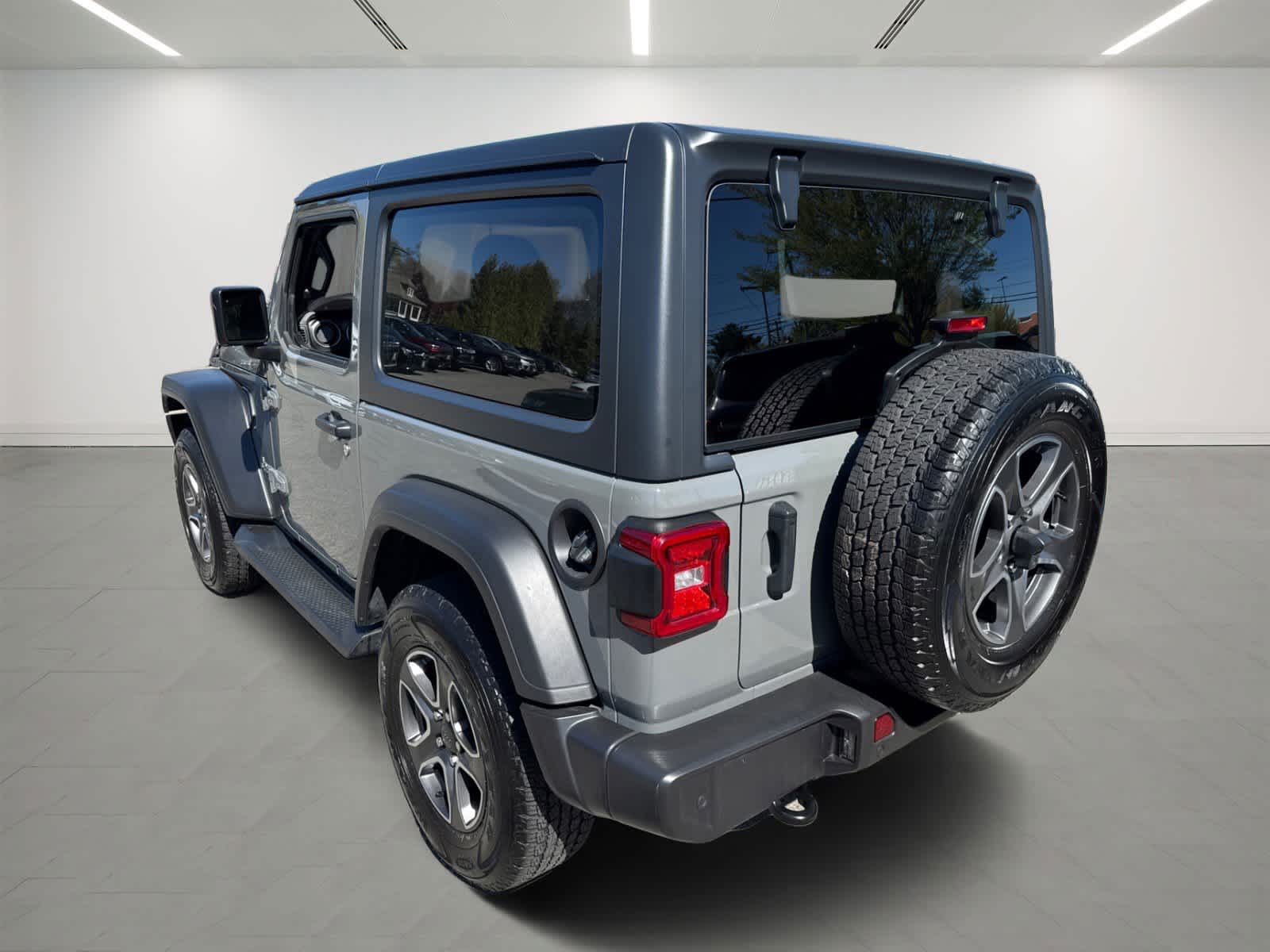 used 2021 Jeep Wrangler car, priced at $27,982