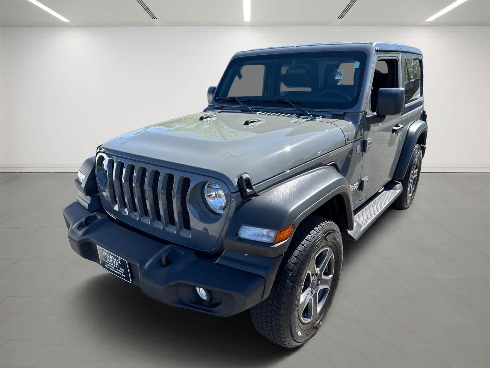 used 2021 Jeep Wrangler car, priced at $27,982