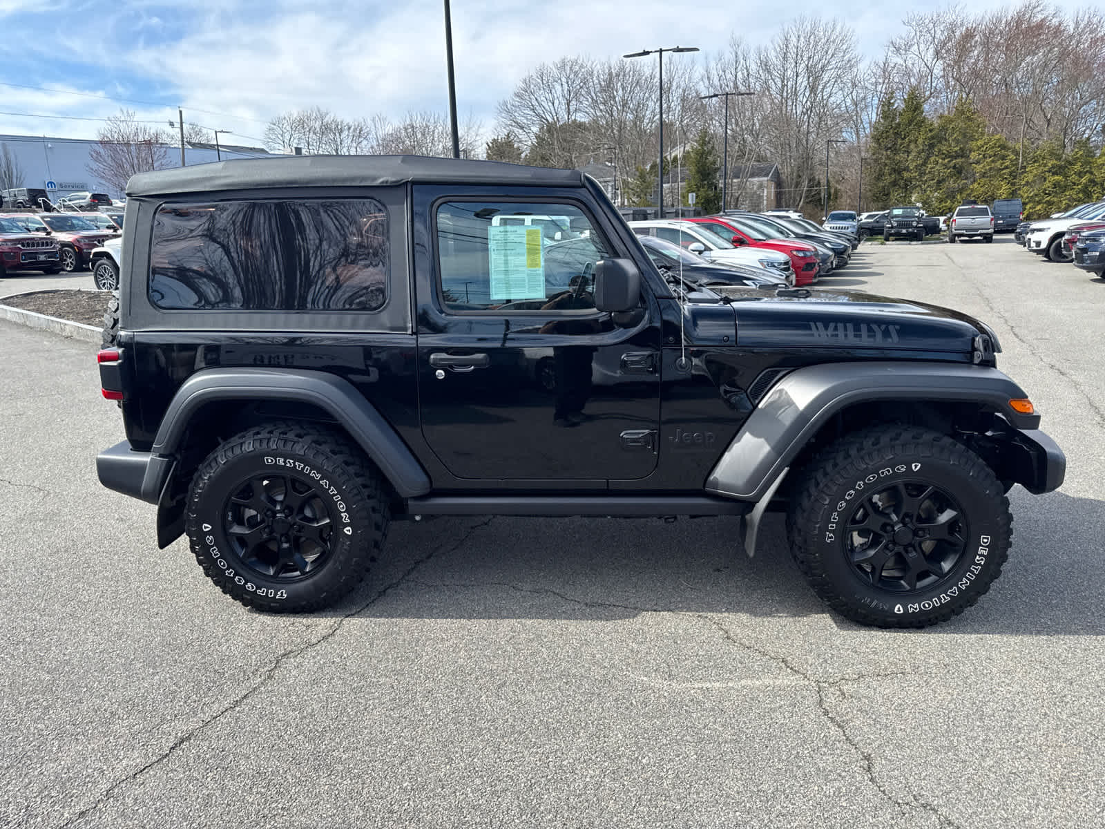 used 2021 Jeep Wrangler car, priced at $28,900