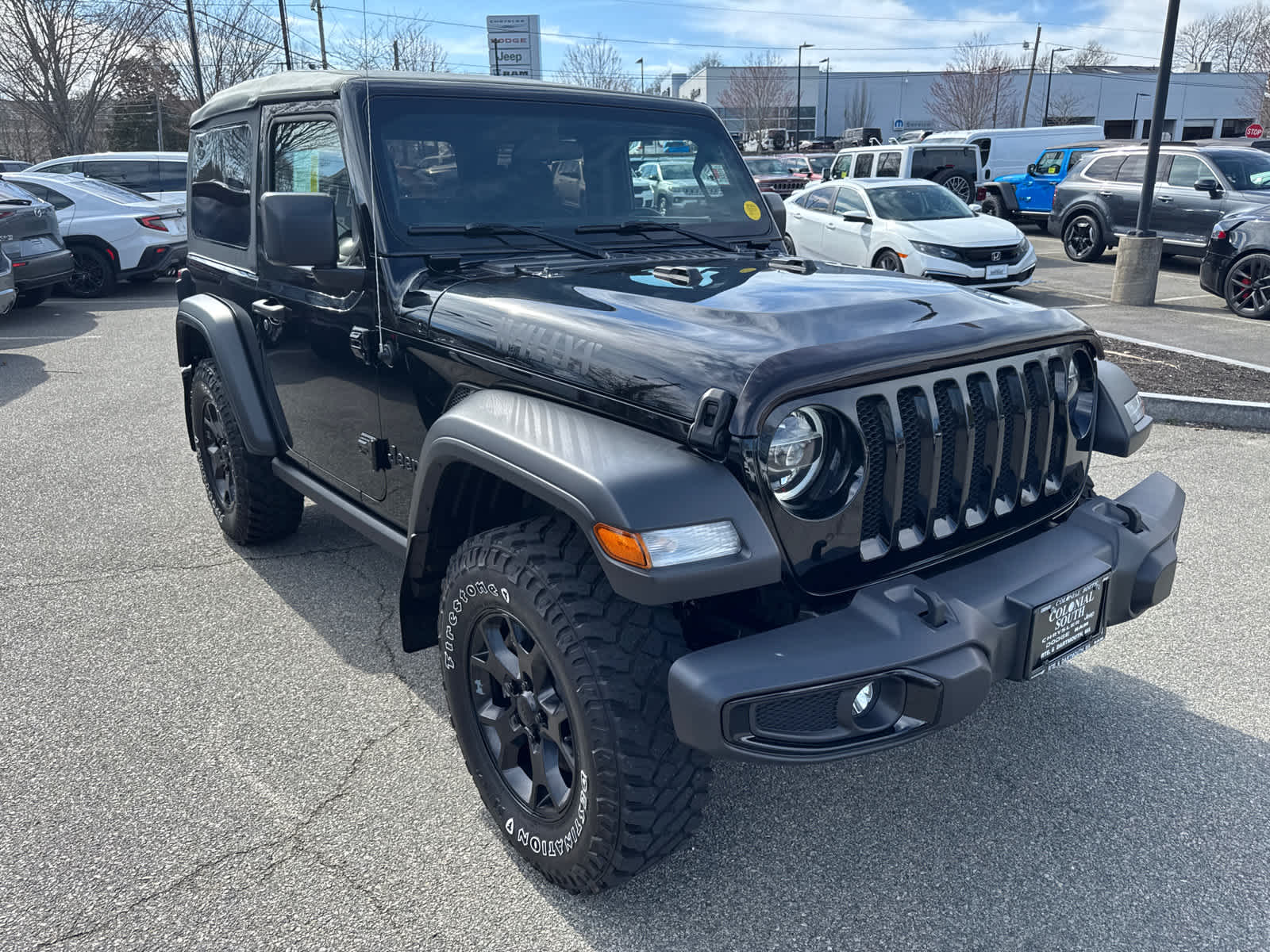 used 2021 Jeep Wrangler car, priced at $28,900