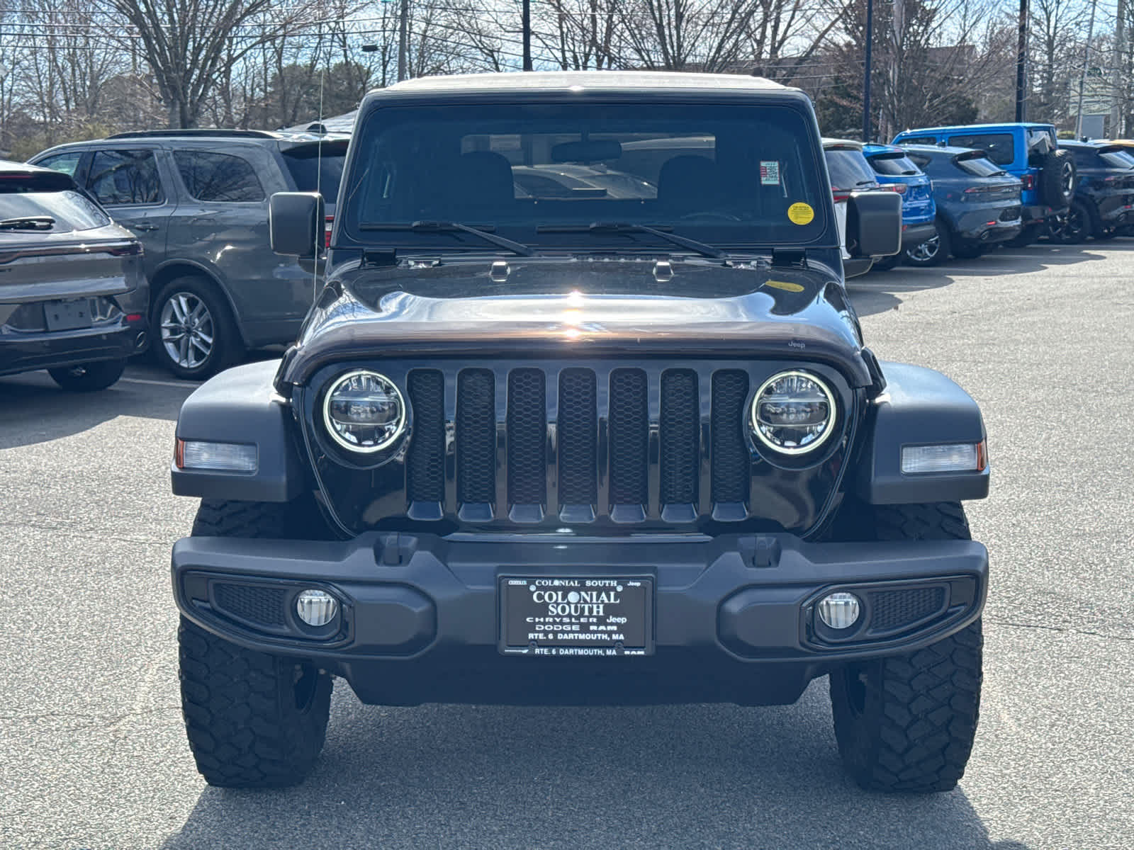 used 2021 Jeep Wrangler car, priced at $28,900