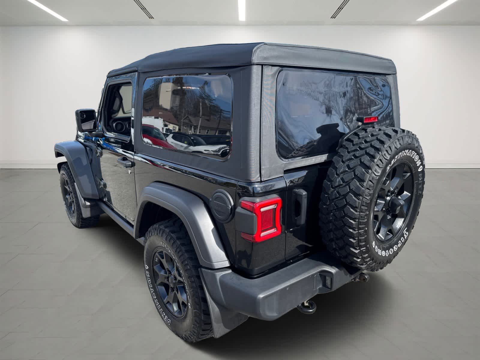 used 2021 Jeep Wrangler car, priced at $28,900