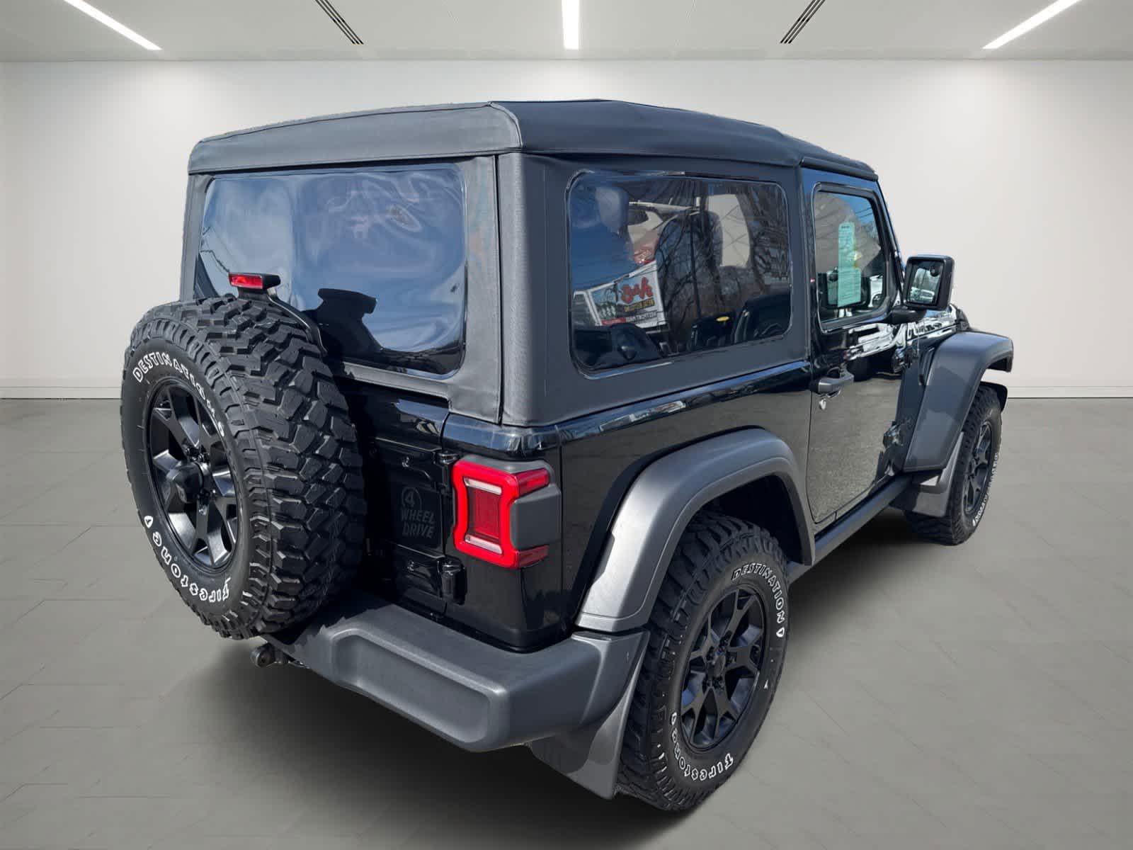 used 2021 Jeep Wrangler car, priced at $28,900