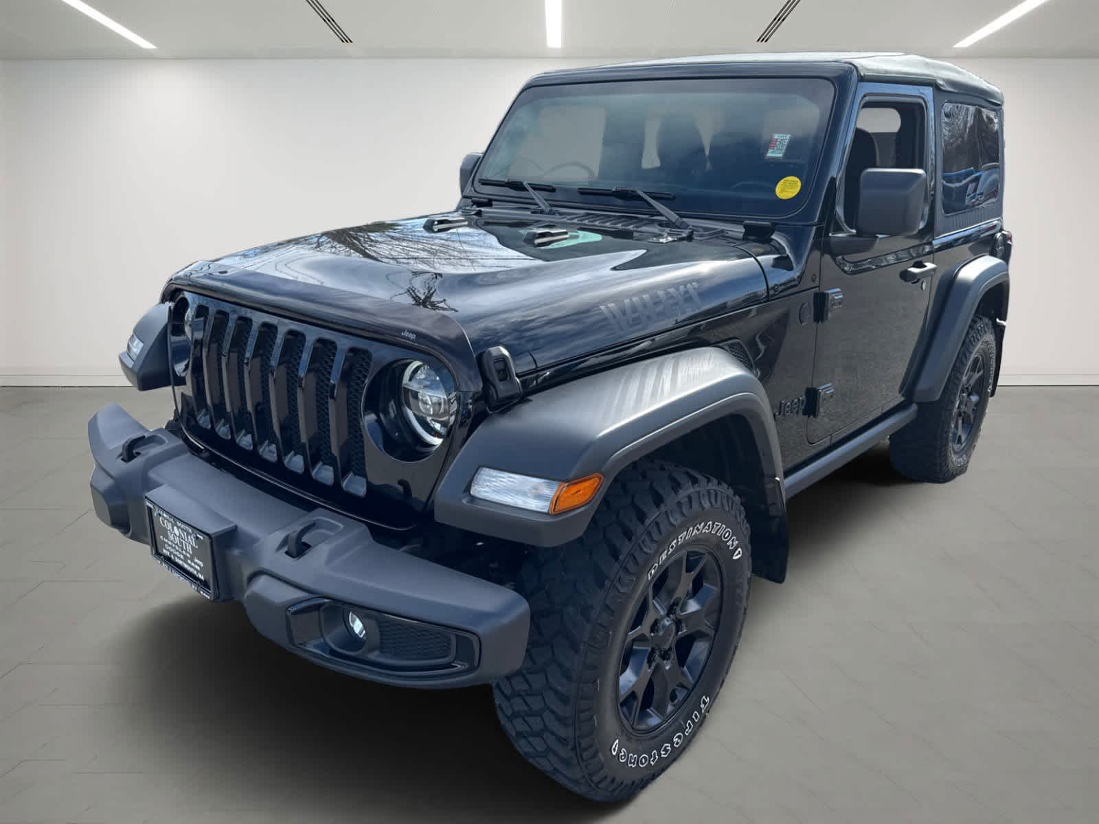 used 2021 Jeep Wrangler car, priced at $28,900