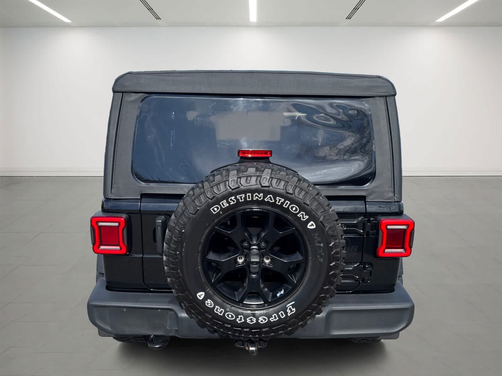 used 2021 Jeep Wrangler car, priced at $28,900