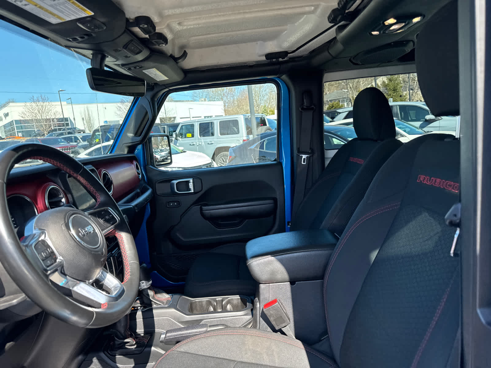 used 2021 Jeep Wrangler car, priced at $33,500