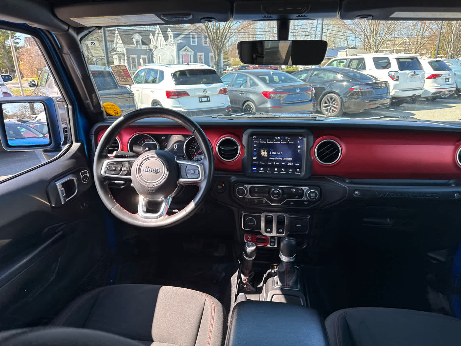 used 2021 Jeep Wrangler car, priced at $33,500
