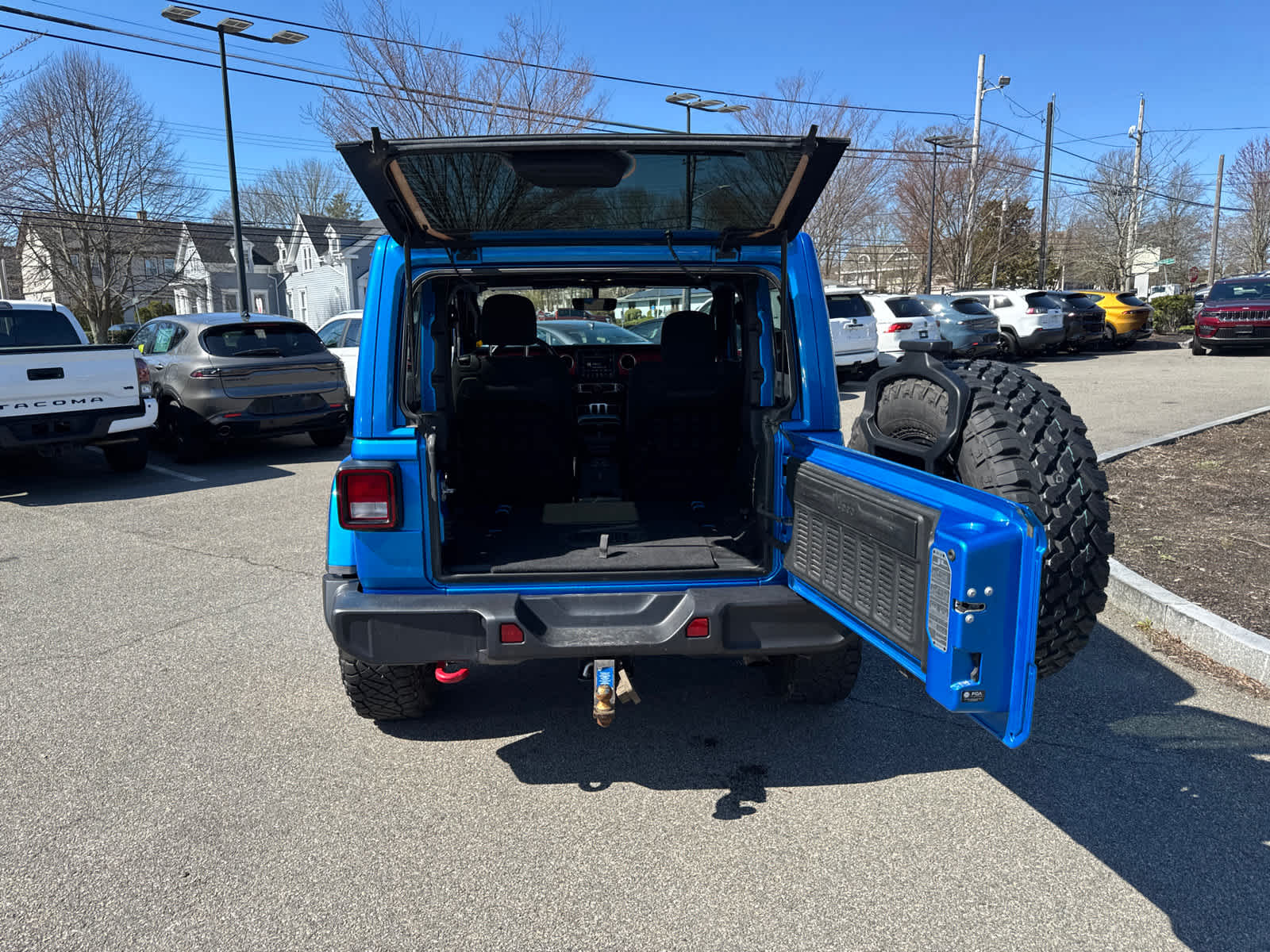 used 2021 Jeep Wrangler car, priced at $33,500