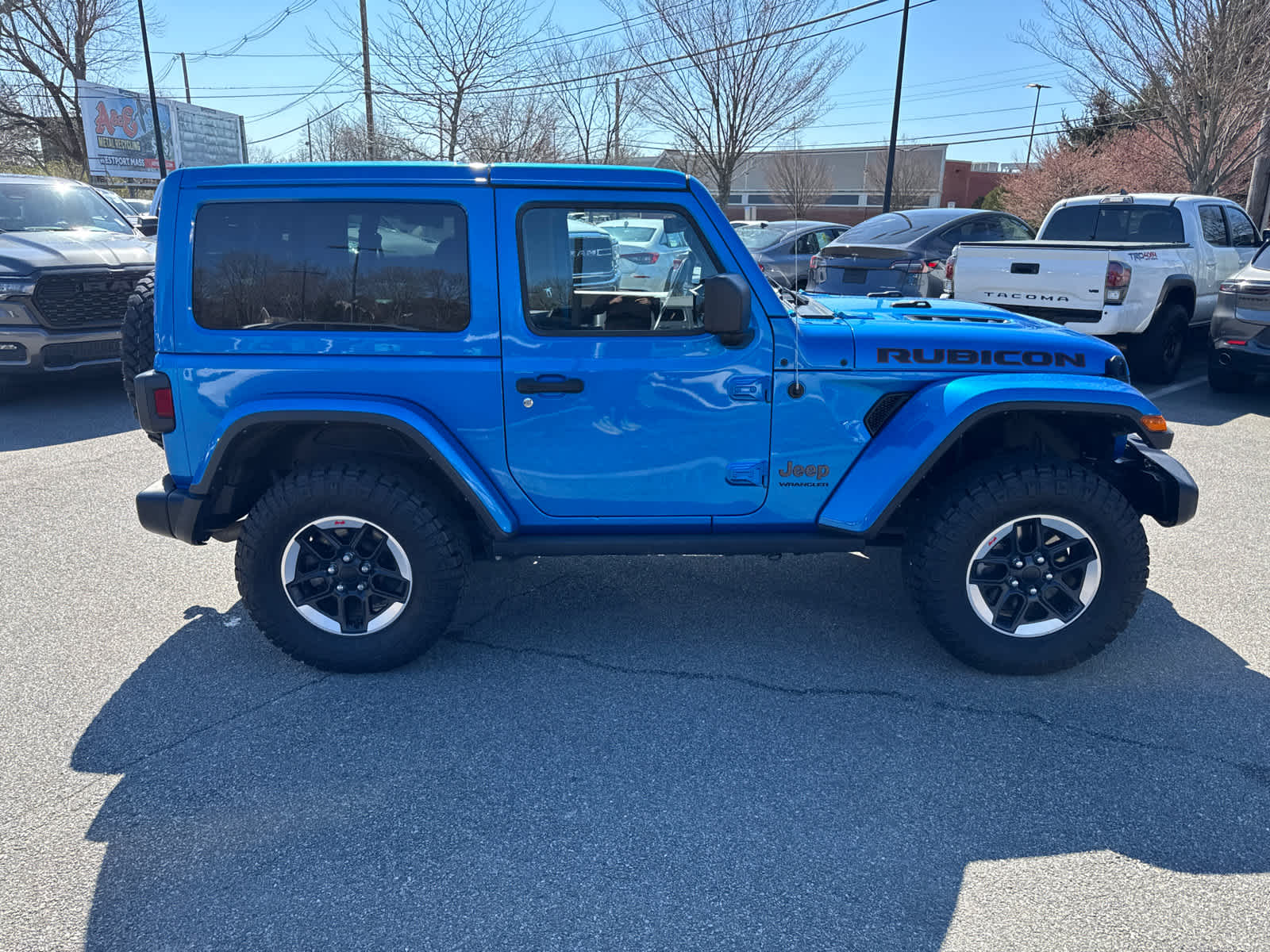 used 2021 Jeep Wrangler car, priced at $33,500