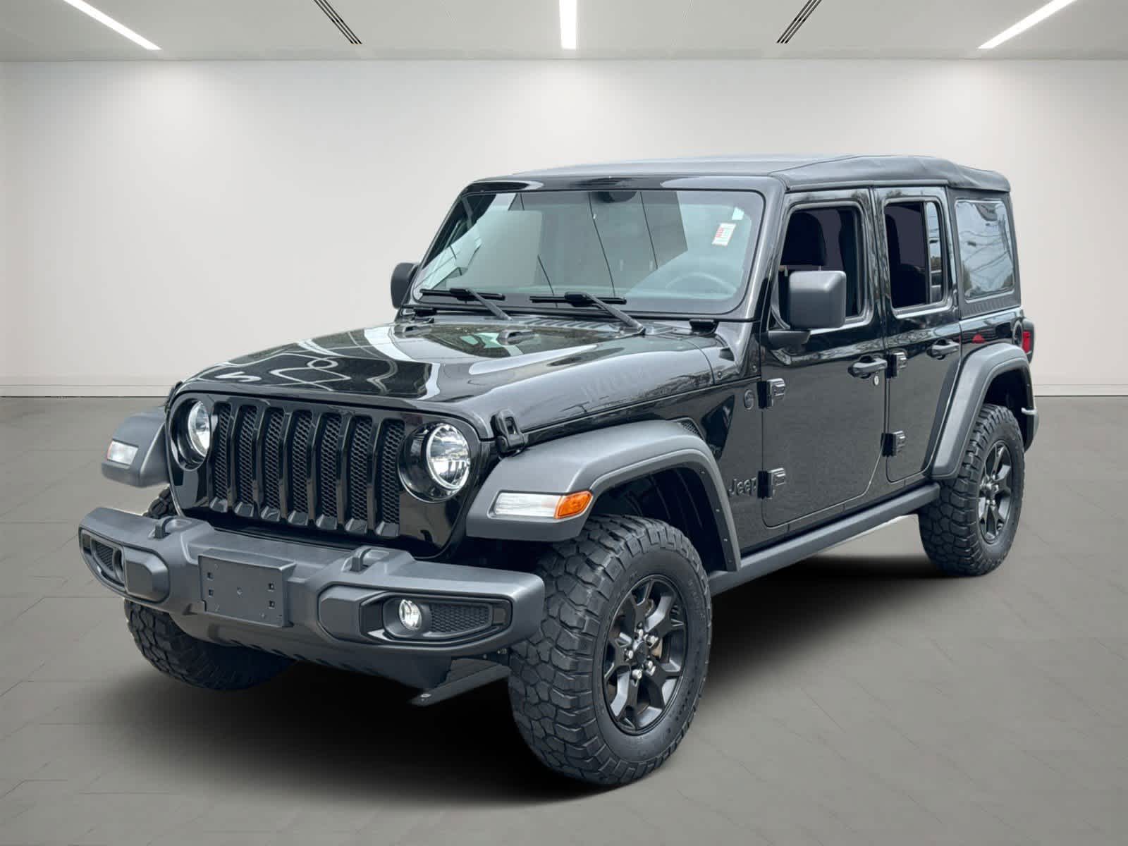 used 2021 Jeep Wrangler car, priced at $31,800