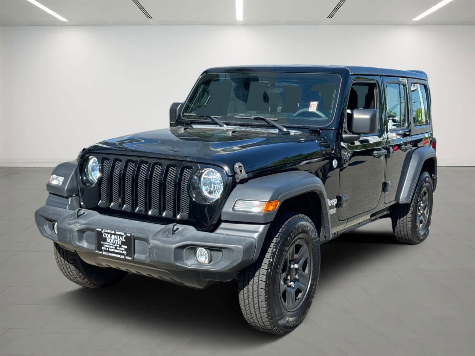 used 2020 Jeep Wrangler Unlimited car, priced at $28,500